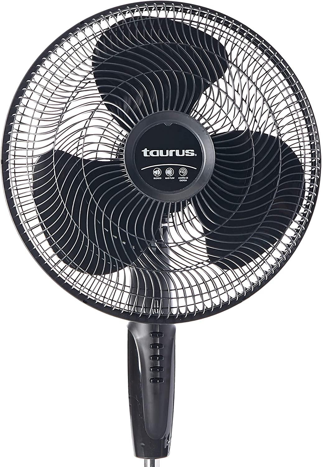 Foto 2 | Ventilador Taurus Turbo1000 color Negro de 16 Pulgadas y 3 Velocidades