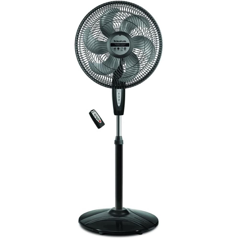 Ventilador de Pedestal Taurus TURBO CYCLE color Gris 18 " Potente