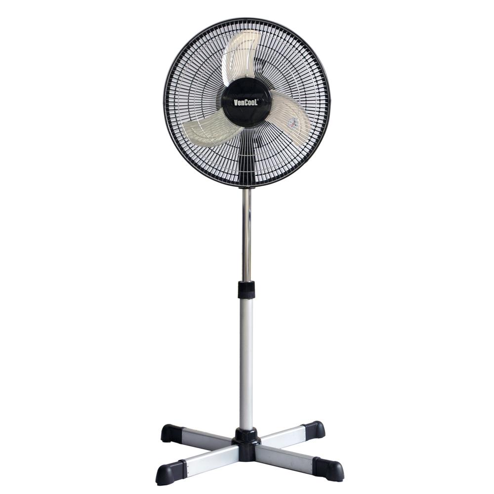 Ventilador Industrial Mytek 3369 color Plata Pedestal Vencool 16 "