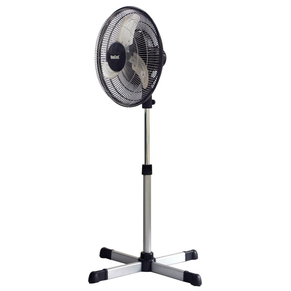 Foto 2 | Ventilador Industrial Mytek 3369 color Plata Pedestal Vencool 16 "