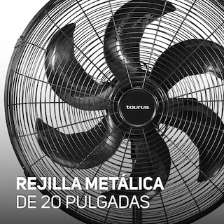 Foto 5 | Ventilador de Pedestal Taurus Air Force color Negro