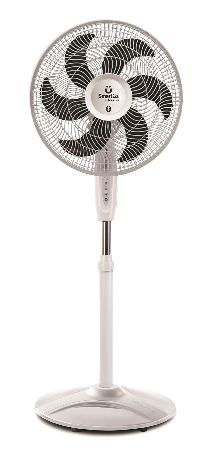 Foto 2 pulgar | Ventilador Taurus Stardust color Blanco 18 Pulgadas Bluetooth