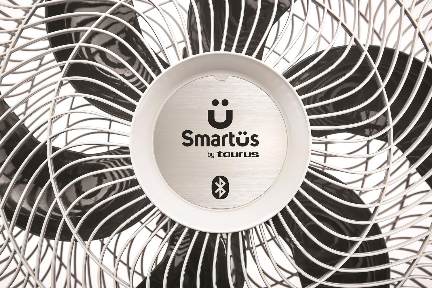 Foto 4 pulgar | Ventilador Taurus Stardust color Blanco 18 Pulgadas Bluetooth