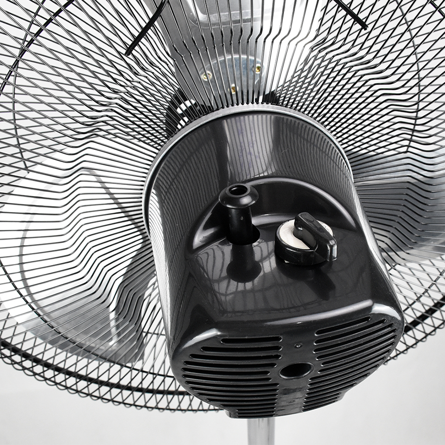 Foto 2 | Ventilador de Pie Mytek 3317 color Negro con 3 Aspas color Plateado de Metal 20 de Diámetro 127 V
