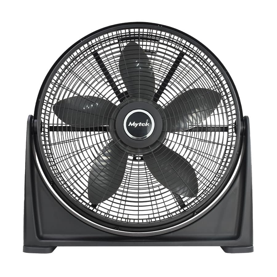 Ventilador de Piso Mytek 3409 color Negro 20 " de 5 Aspas