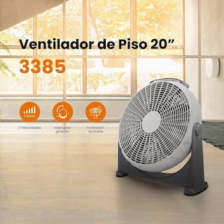 Foto 5 | Ventilador de Piso o Pared Mytek 3385 color Gris 64 cm