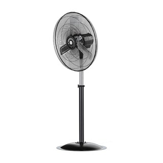 Foto 4 | Ventilador Industrial Pedestal Mytek 3367 24 Pul Metal color Negro