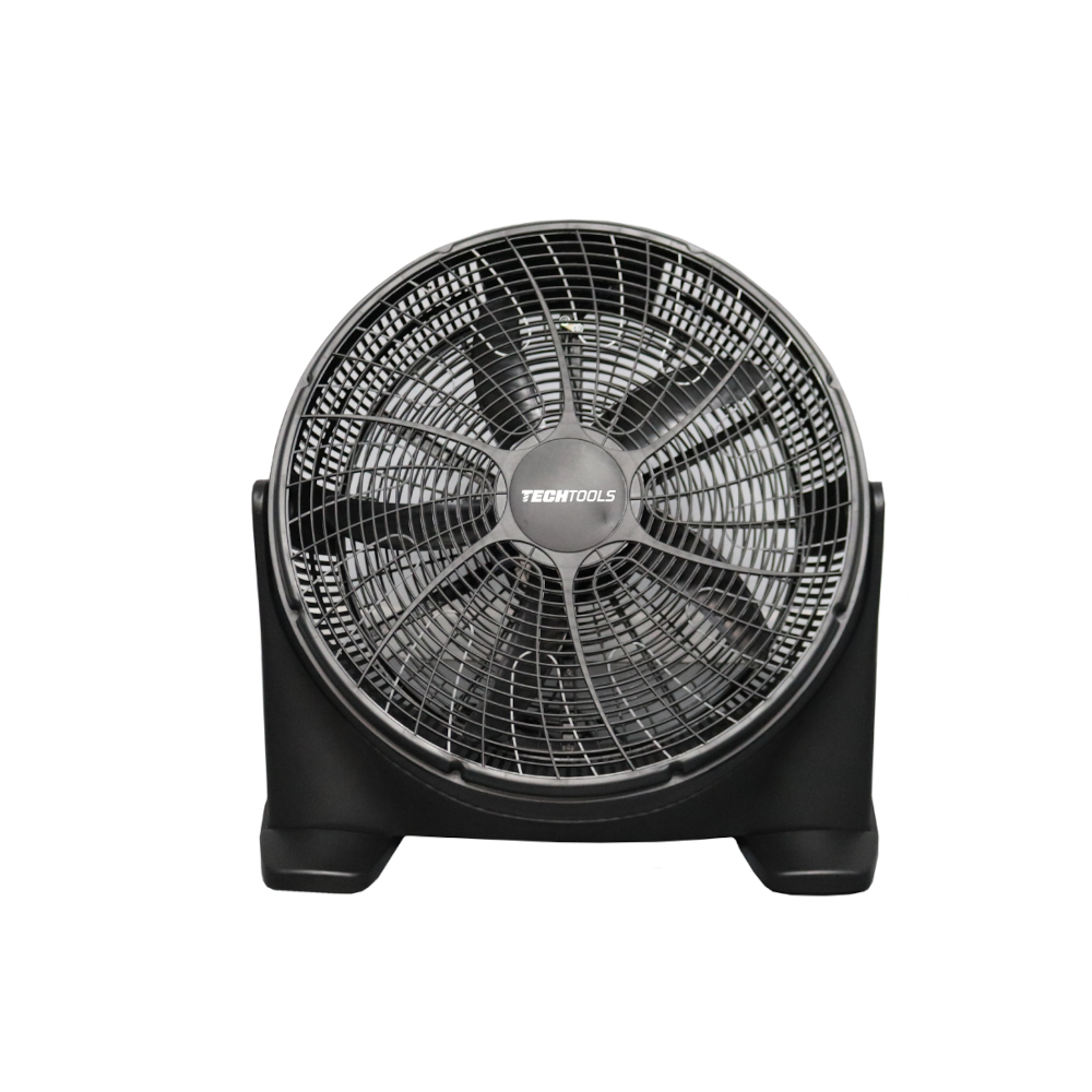 Ventilador Cnx Aba002 de 3 Velocidades color Negro