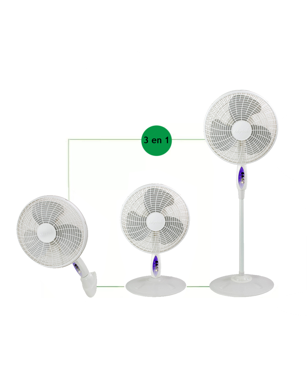 Foto 2 | Ventilador Mytek 16" de 3 Velocidades