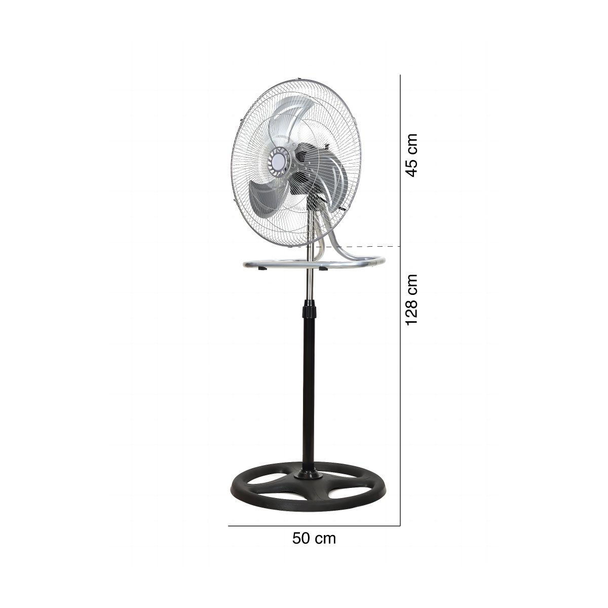 Foto 3 pulgar | Ventilador de Pedestal Sky Care 3 Velocidades Aspas de Metal