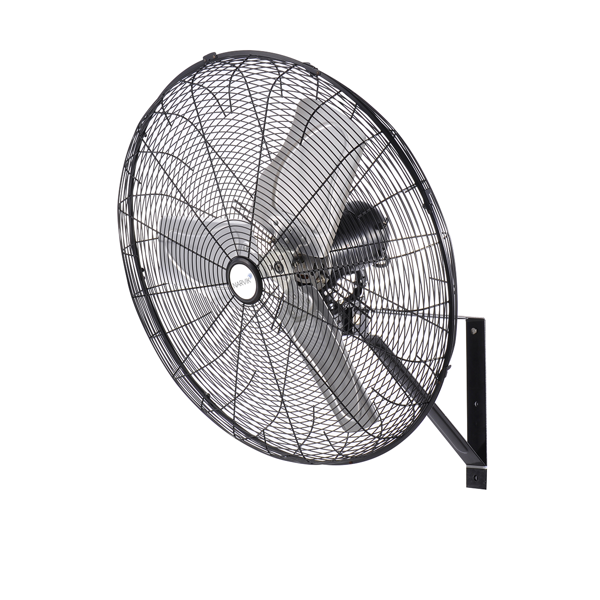 Ventilador de Pared Industrial Narvik color Negro 30 " Metálico