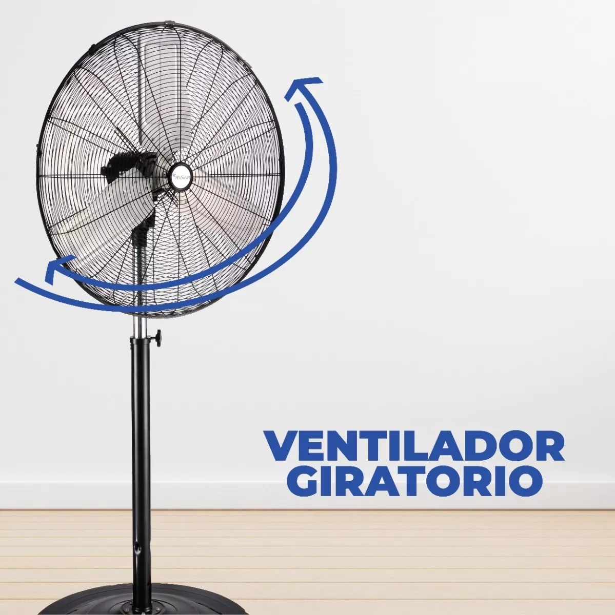 Foto 4 | Ventilador de Pie Industrial Narvik 30" color Negro Aspas Metálicas