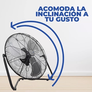 Foto 3 | Ventilador de Piso Narvik 20" Potente y Silencioso Aspas Metálicas