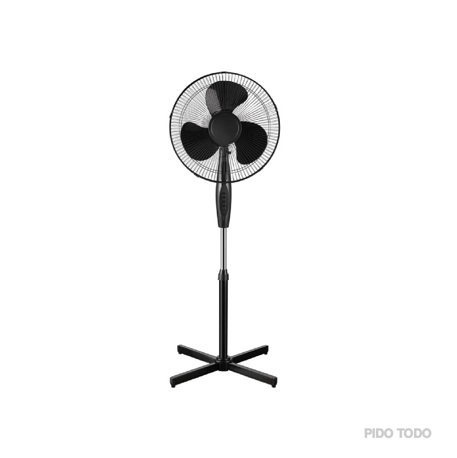 Ventilador de Pedestal Sky Care 16" Giratorio color Negro