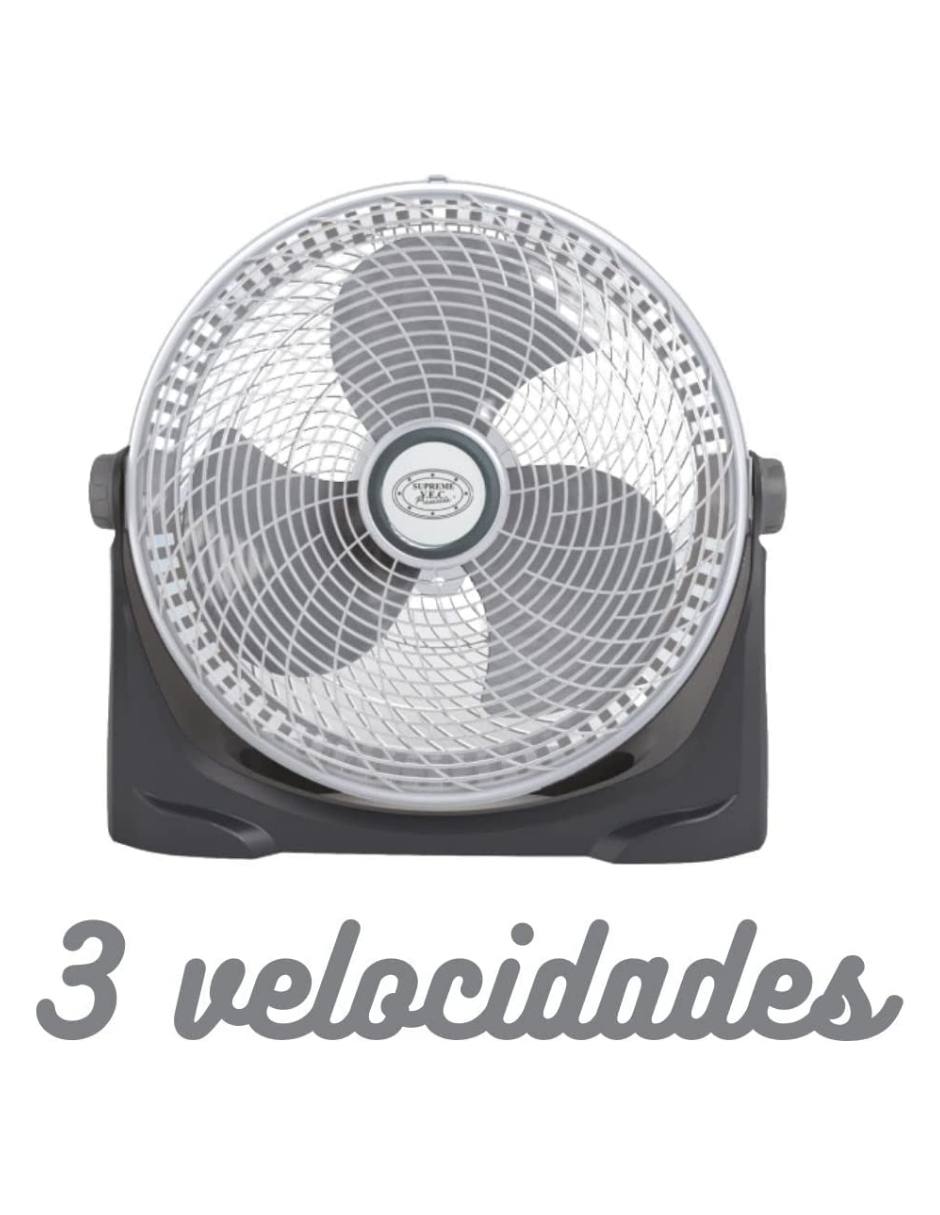 Foto 4 pulgar | Ventilador Piso Empotrable 3 Velocidades Vec-18p80n Vec color Blanco