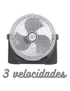 Foto 3 | Ventilador Piso Empotrable 3 Velocidades Vec-18p80n Vec color Blanco