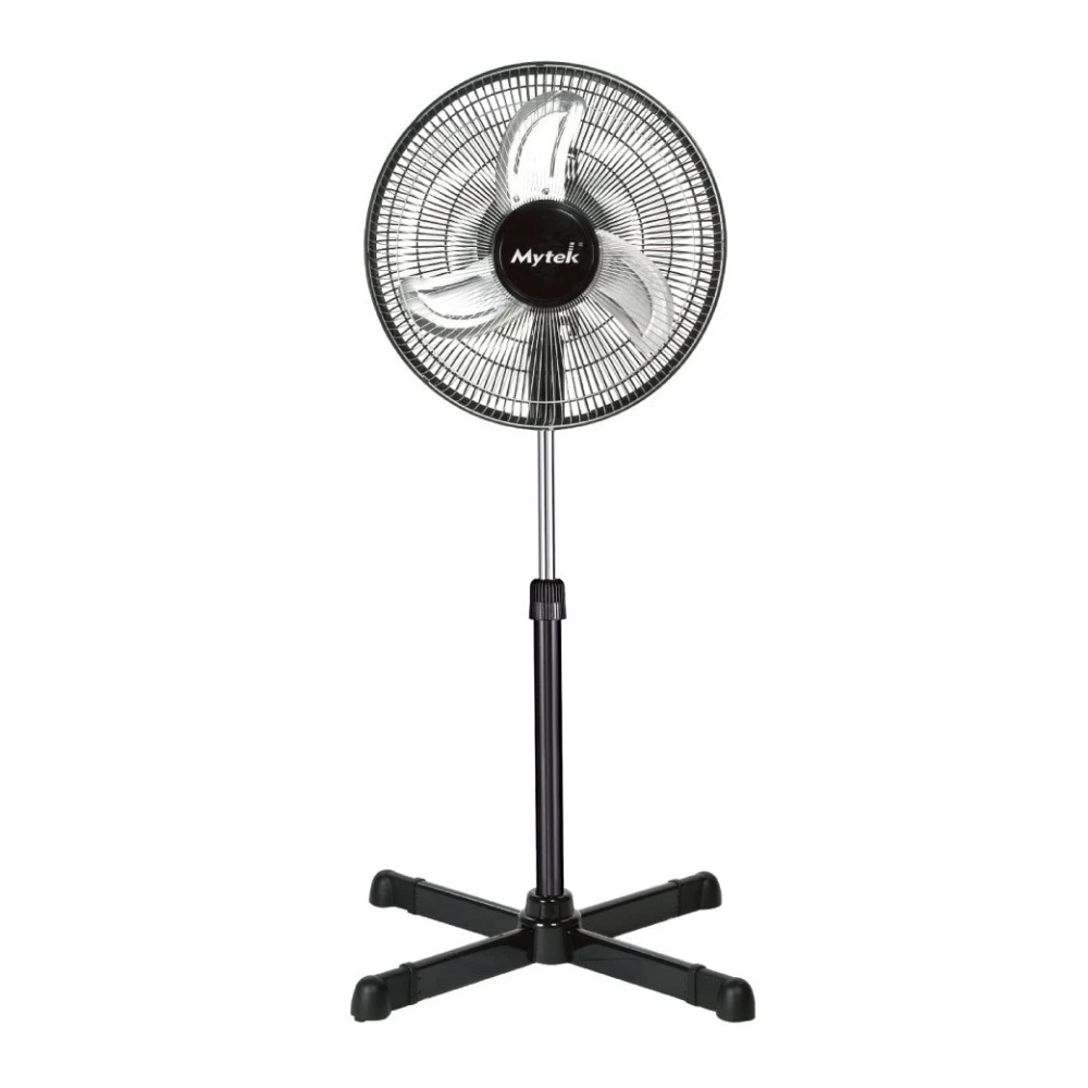 Foto 2 pulgar | Ventilador Pedestal Altura Ajustable 16pulg 3369 Mytek color Negro