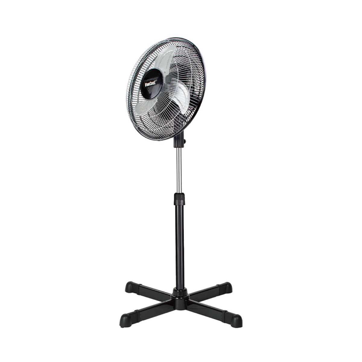 Foto 4 pulgar | Ventilador Pedestal Altura Ajustable 16pulg 3369 Mytek color Negro