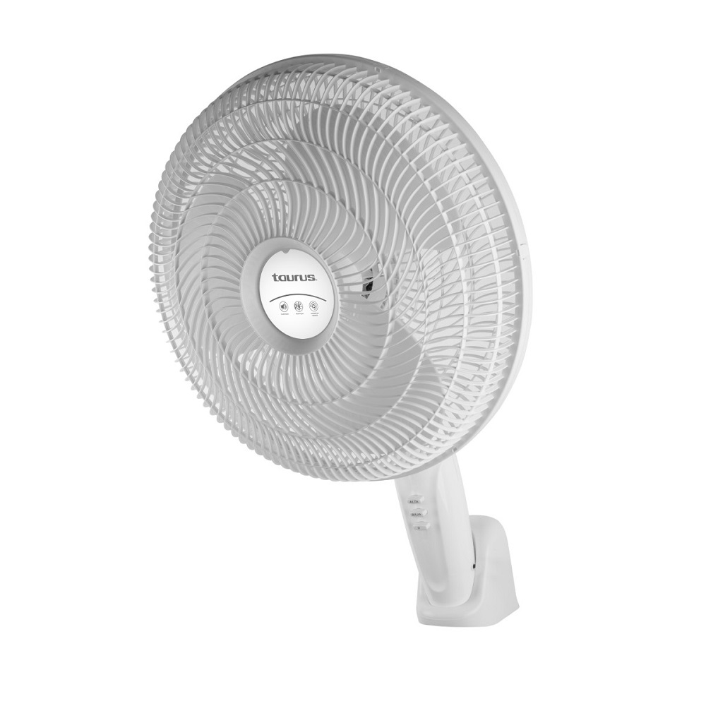 Foto 3 pulgar | Ventilador de Pared Taurus Bolt Blanco Aspas de Plástico 16"