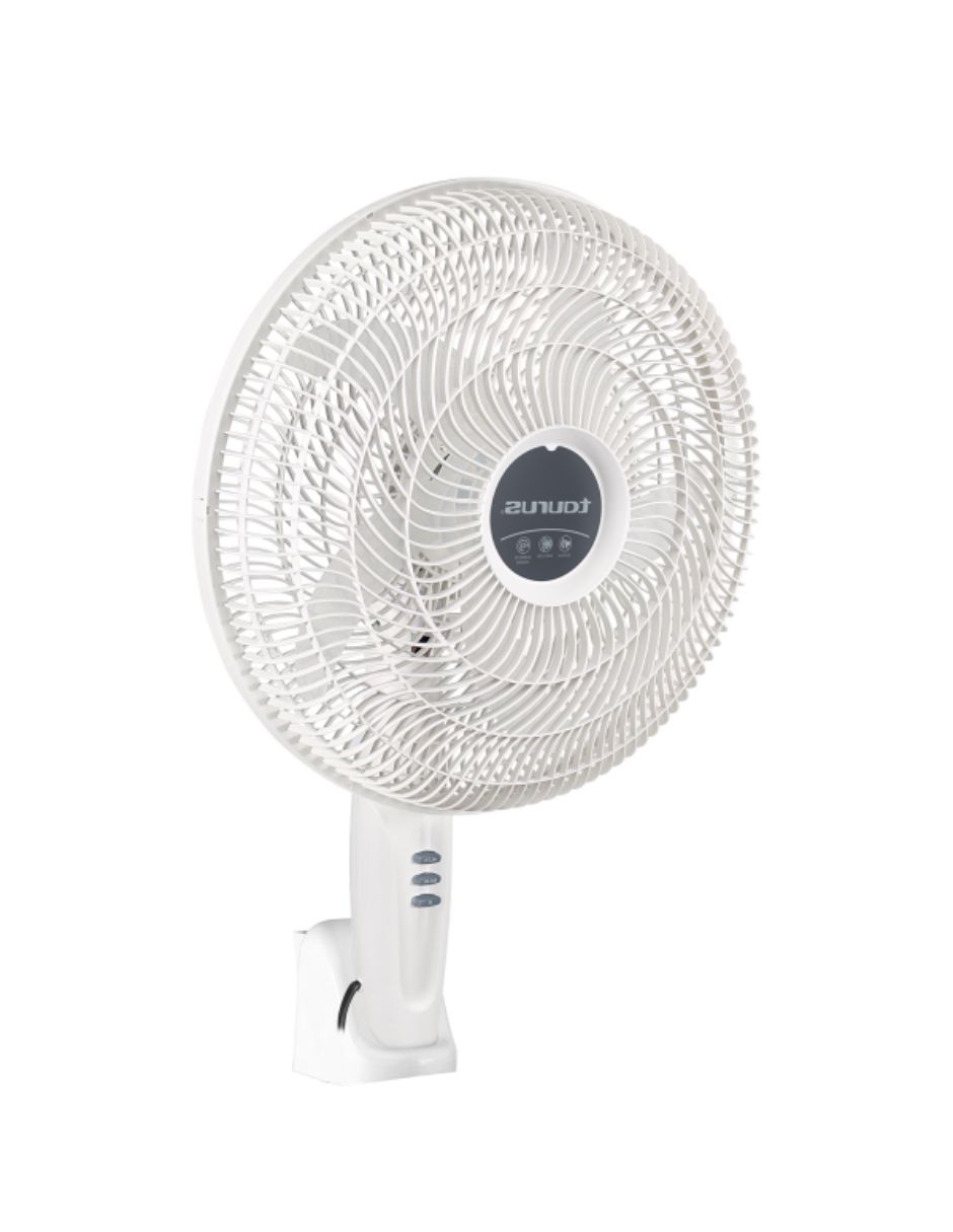 Foto 4 pulgar | Ventilador de Pared Taurus Bolt Blanco Aspas de Plástico 16"