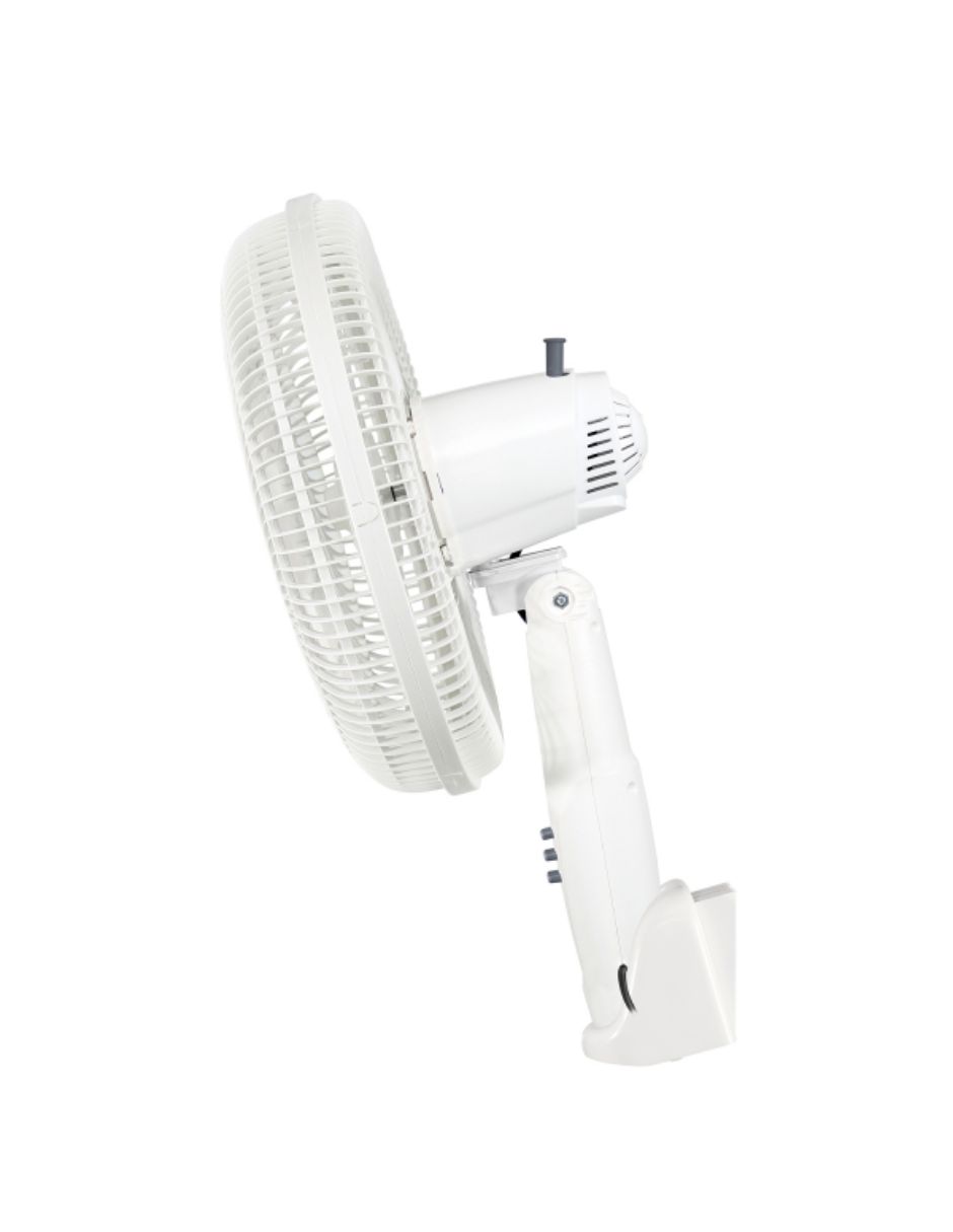 Foto 4 | Ventilador de Pared Taurus Bolt Blanco Aspas de Plástico 16"