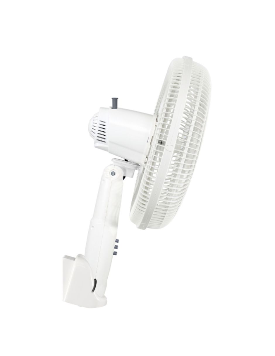 Foto 6 pulgar | Ventilador de Pared Taurus Bolt Blanco Aspas de Plástico 16"