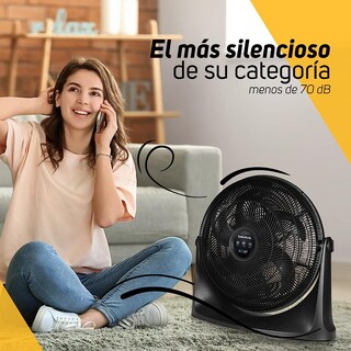 Foto 5 | Ventilador de Piso Taurus Rush 20 color Negro