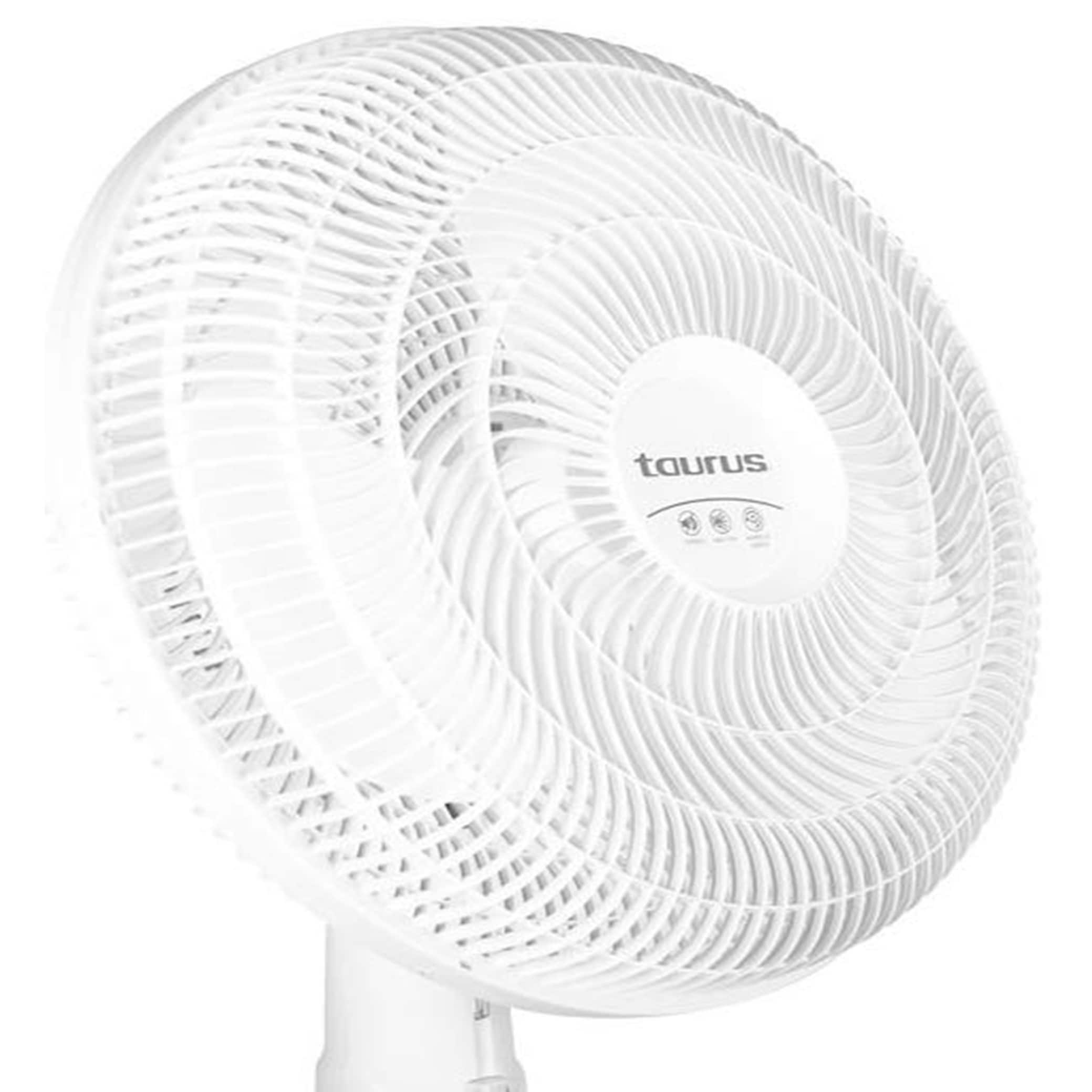 Ventilador De Pedestal 16 Pulgadas Taurus Austros Color Blanco