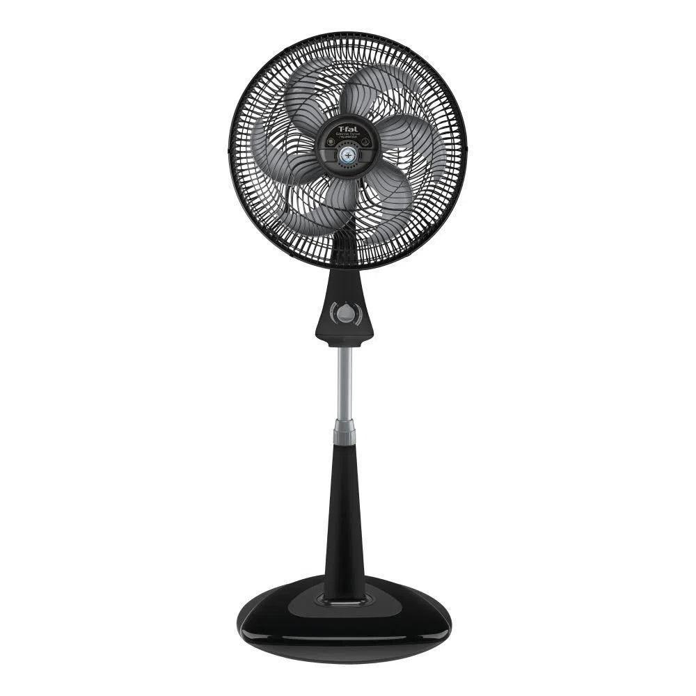 Ventilador T-fal Ve77a0x0 Turbo Silence 18 Pul Repelente 3 en 1 color Negro