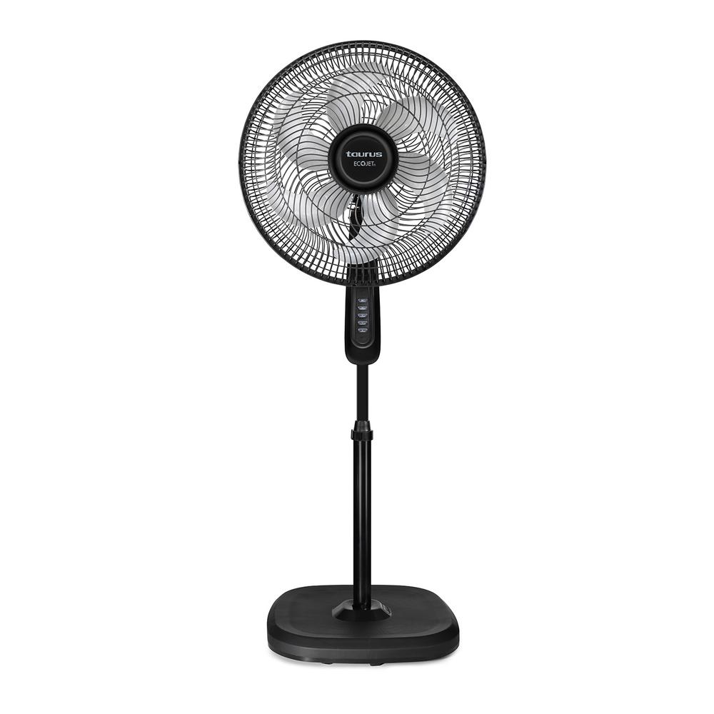 Ventilador de Pedestal Taurus Silent Power color Negro