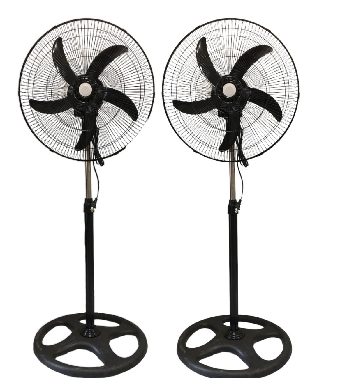 2 Pzas Ventilador Casa Piso Pared Oficina 16 5 Aspas