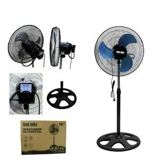 Foto 2 | Ventilador de Pedestal Link Bits 3 Velocidades