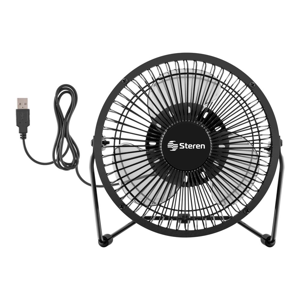 Foto 3 | Ventilador Steren COM-029 Negro USB