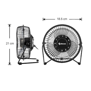 Foto 7 | Ventilador Steren COM-029 Negro USB