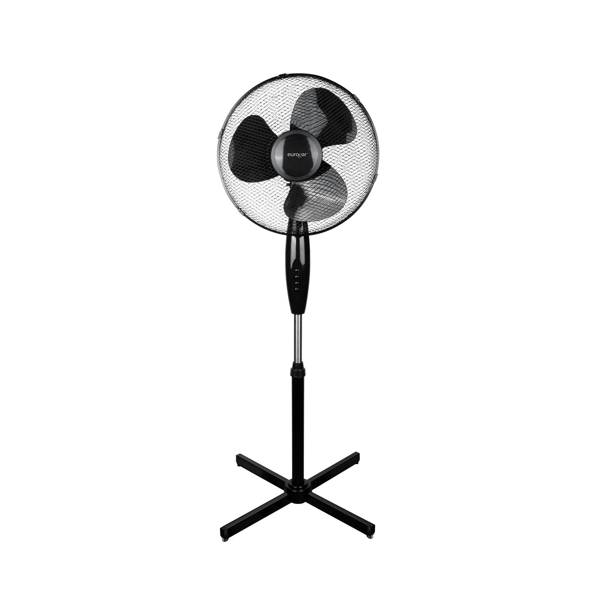 Foto 1 | Ventilador De Pedestal 16” 3 Velocidades Con Oscilación Euven01 Eurogar