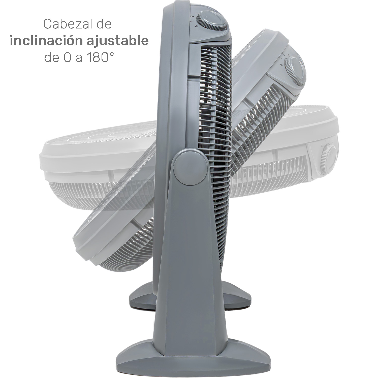 Foto 3 pulgar | Ventilador de Piso Rack & Pack Gris