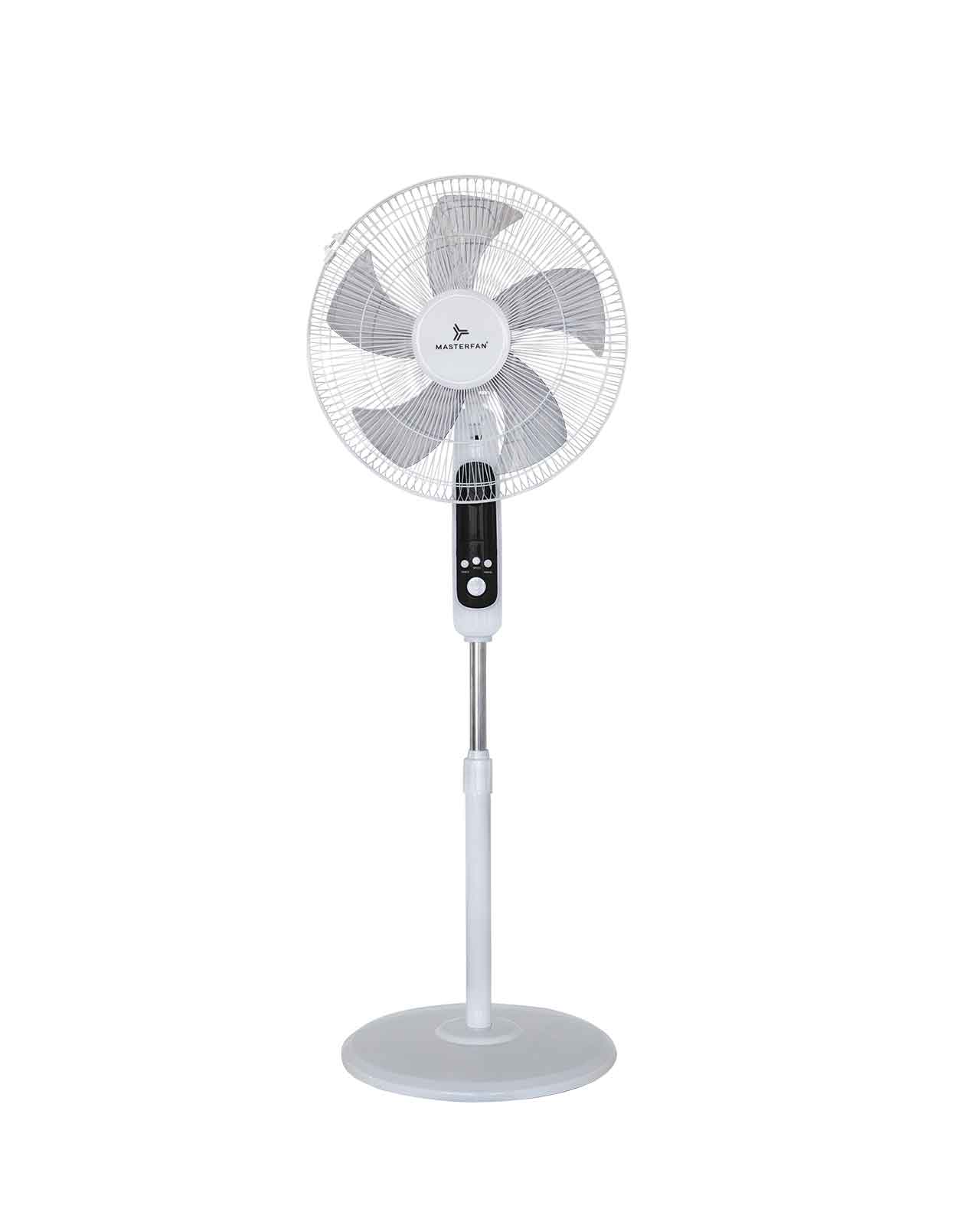 Ventilador de Pedestal Masterfan Apolo Blanco 16 Pulgadas