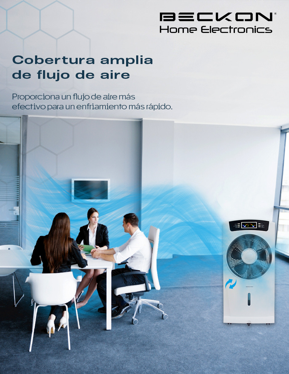 Foto 9 pulgar | Ventilador Nebulizador con Ionizador y Control Remoto 80cm
