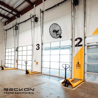 Foto 4 | Ventilador Industrial Beckon Negro 2 En 1