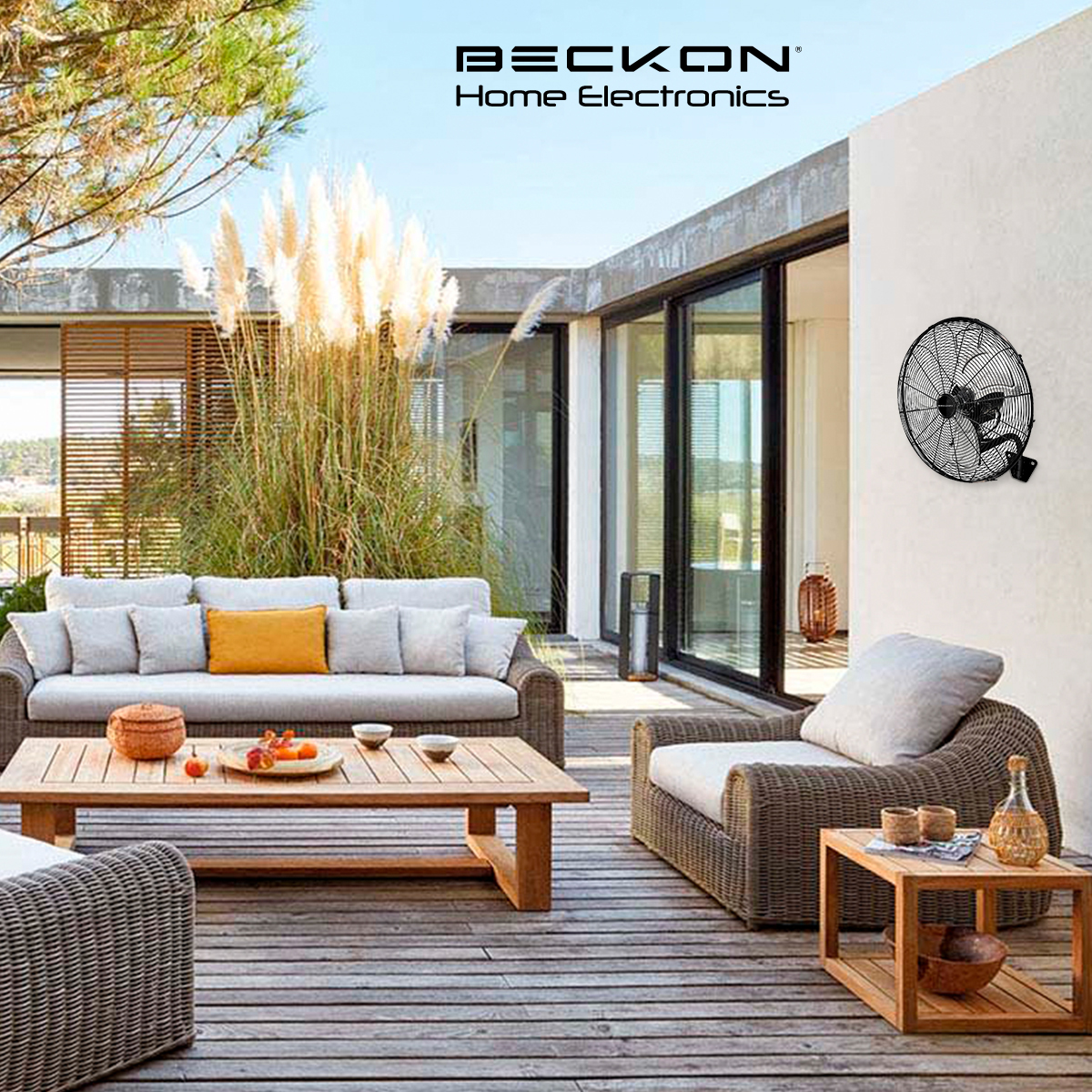 Foto 7 pulgar | Ventilador Industrial Beckon Negro 2 En 1