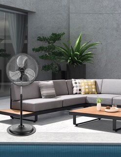 Foto 7 | Ventilador Industrial Beckon Negro 2 En 1