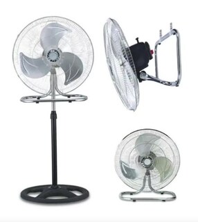 Foto 2 | Ventilador Wünd Negro 3 en 1 con 3 Aspas de Metal