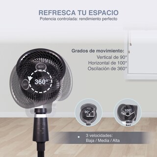 Foto 4 | Ventilador Skye Care Air Cilinder Giratorio