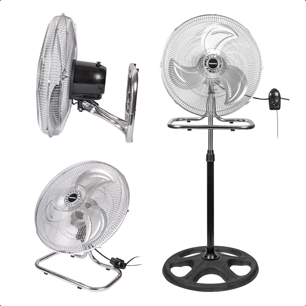 Ventilador Daewoo 18'' 3 en 1 con 3 Velocidades