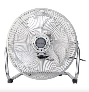 Foto 1 | Ventilador De Piso Y Pared De 10 Pulgadas 2 En 1 Color Gris