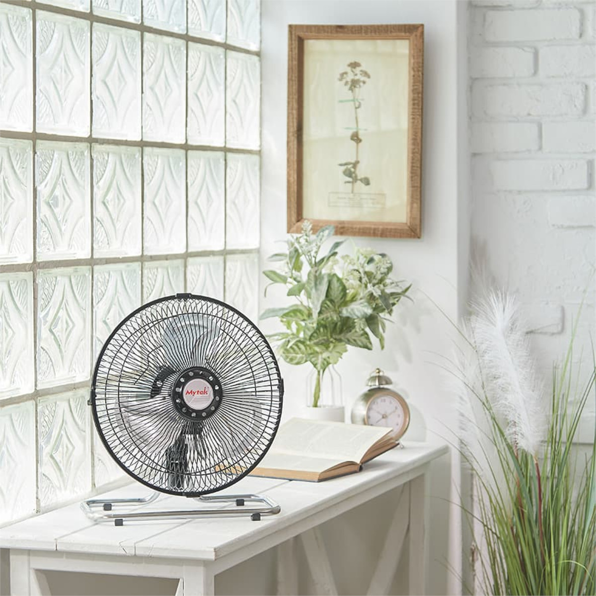 Foto 7 pulgar | Ventilador 2 en 1 10'' Mytek 3357 Aspas Metálicas 3 Velocidades