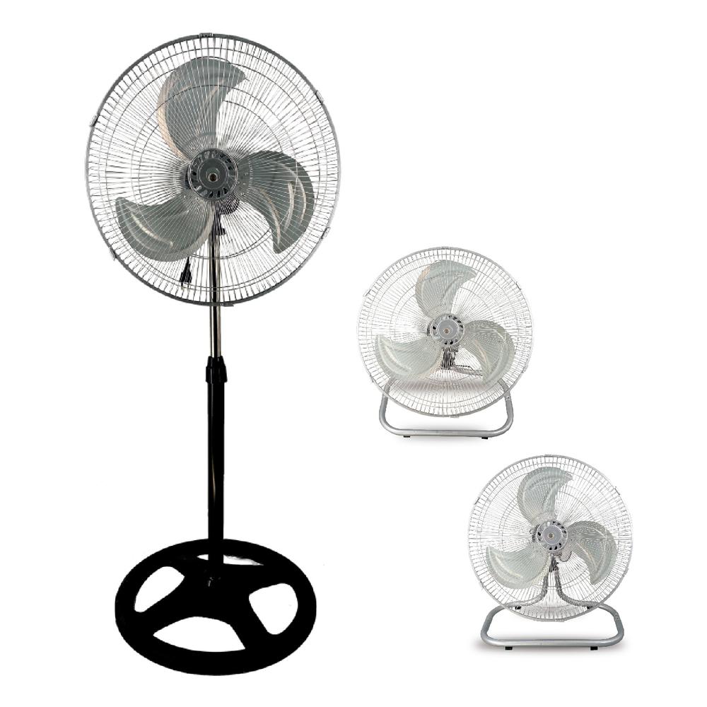 Ventilador Igoto VP1003-IGO Pared - Piso - Pedestal - Aspas de Metal 18''