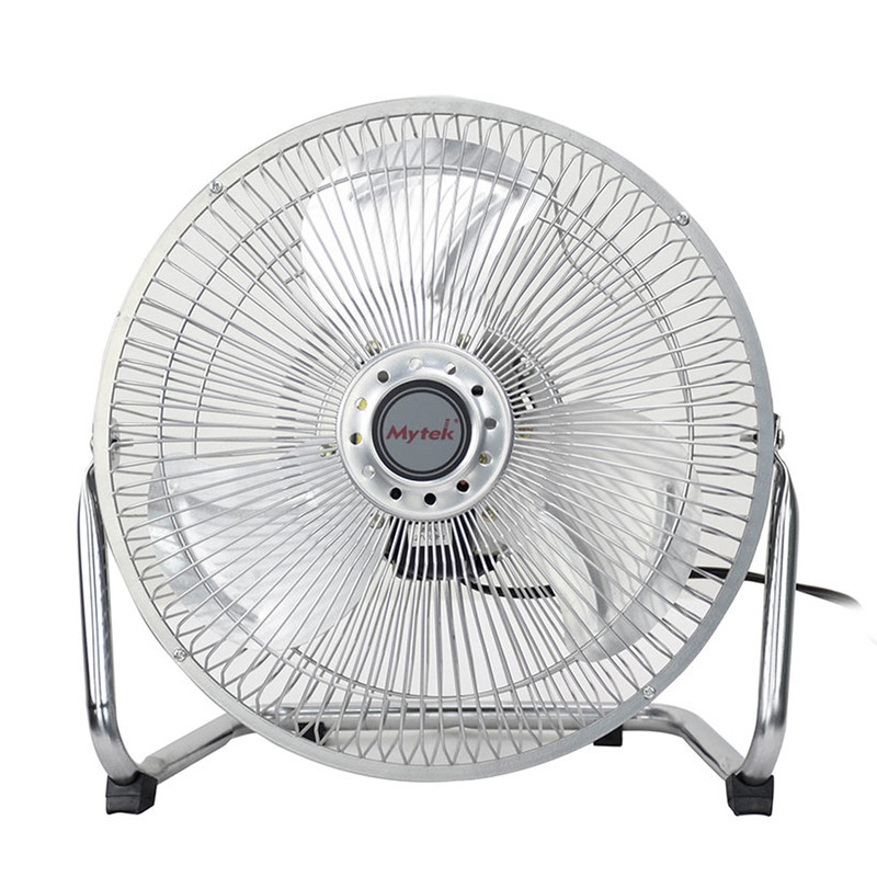 Ventilador De Piso 10'' Mental 2 En 1 Mytek Gris