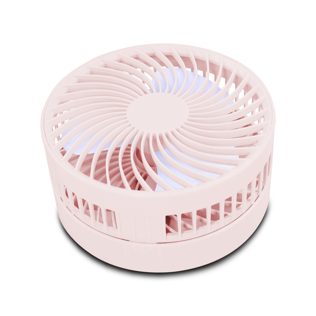 Foto 6 pulgar | Ventilador de Pedestal Playbox Recargable Con 3000 Mah Rosa