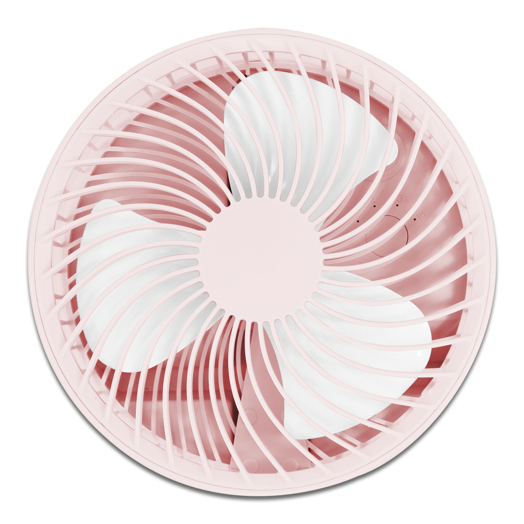 Foto 7 pulgar | Ventilador de Pedestal Playbox Recargable Con 3000 Mah Rosa